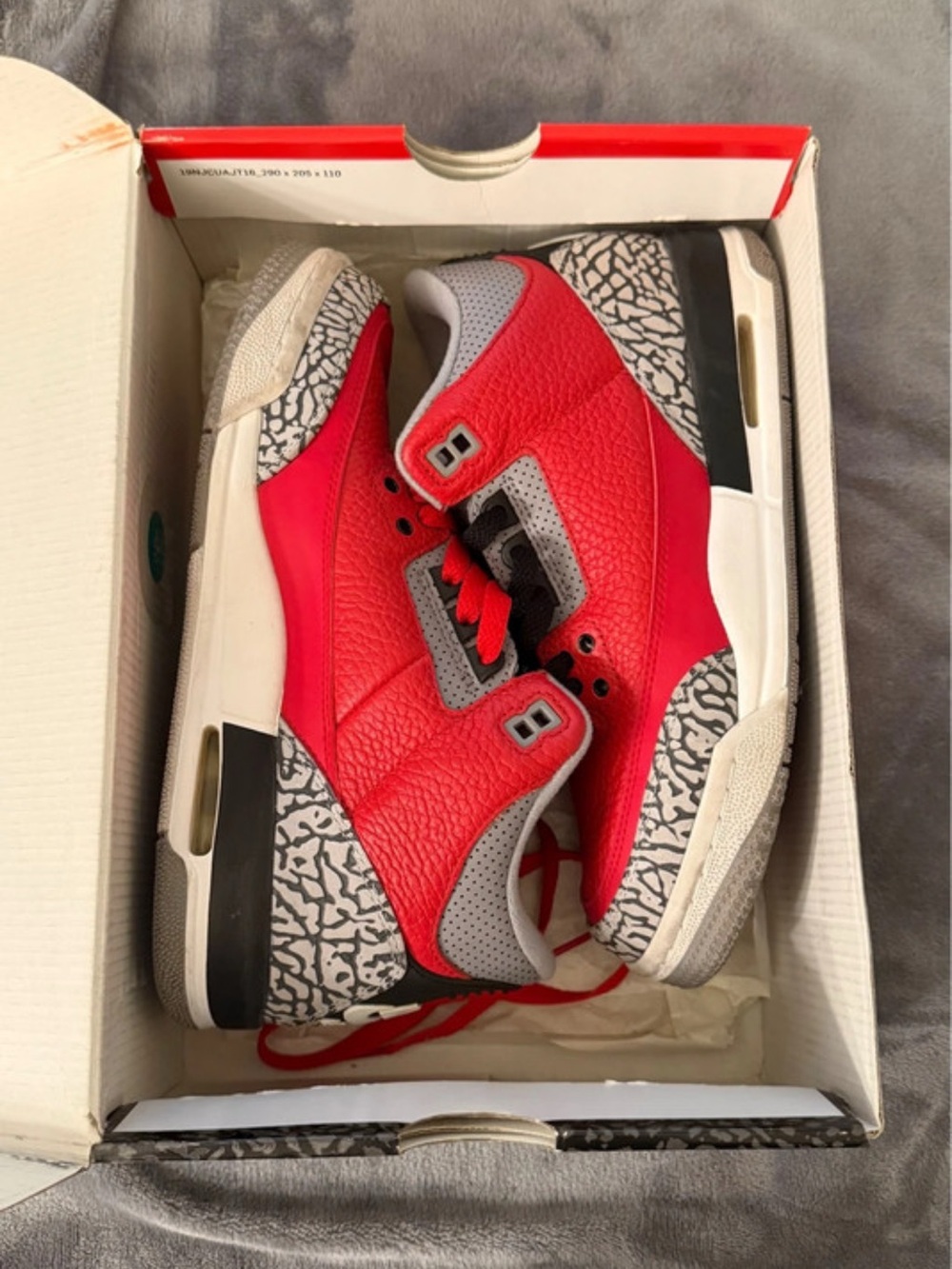 Jordan 3 retro SE fire red (gs)